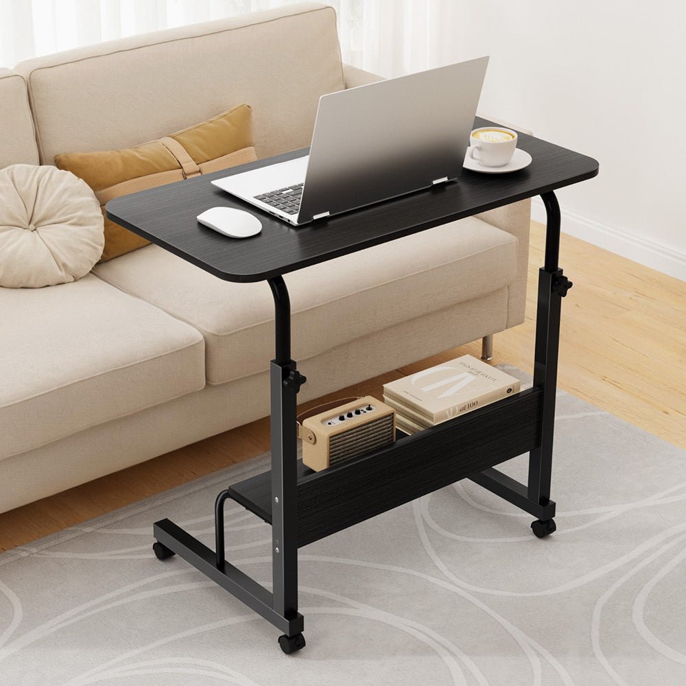 Laptop Desk Portable Sit Stand Desks Height Adjustable Workstation 80CM - Electronics > Computer Accessories > Laptop Stands - Rivercity House & Home Co. (ABN 18 642 972 209) - Affordable Modern Furniture Australia