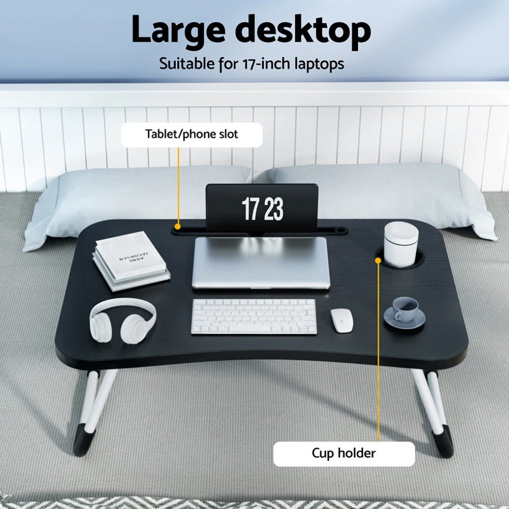 Laptop Desk Table Foldable Stand Lap Tray Sofa Bed Portable Adjustable Desks - Electronics > Computer Accessories > Laptop Stands - Rivercity House & Home Co. (ABN 18 642 972 209) - Affordable Modern Furniture Australia