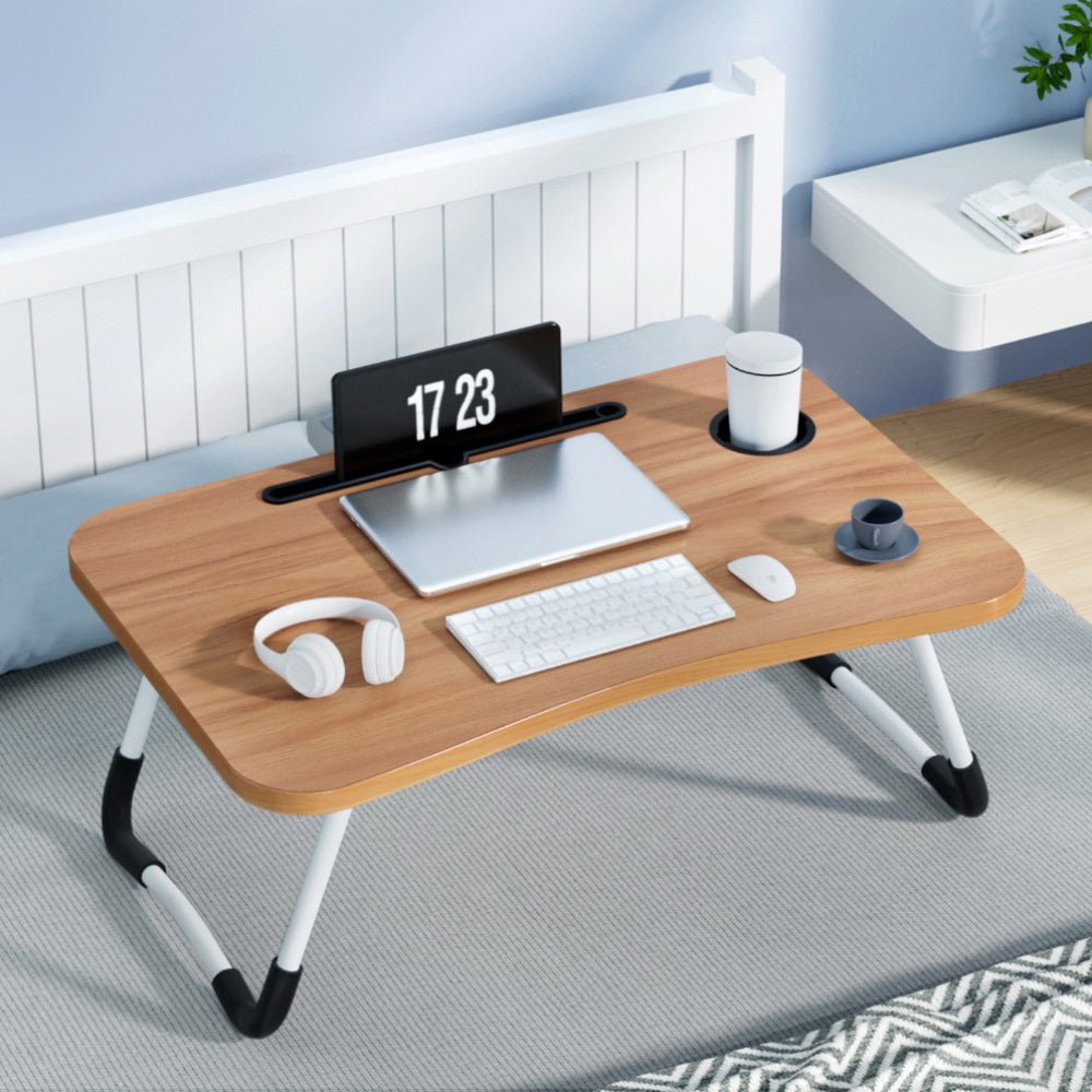 Laptop Desk Table Foldable Stand Lap Tray Sofa Bed Portable Adjustable Desks - Electronics > Computer Accessories > Laptop Stands - Rivercity House & Home Co. (ABN 18 642 972 209) - Affordable Modern Furniture Australia