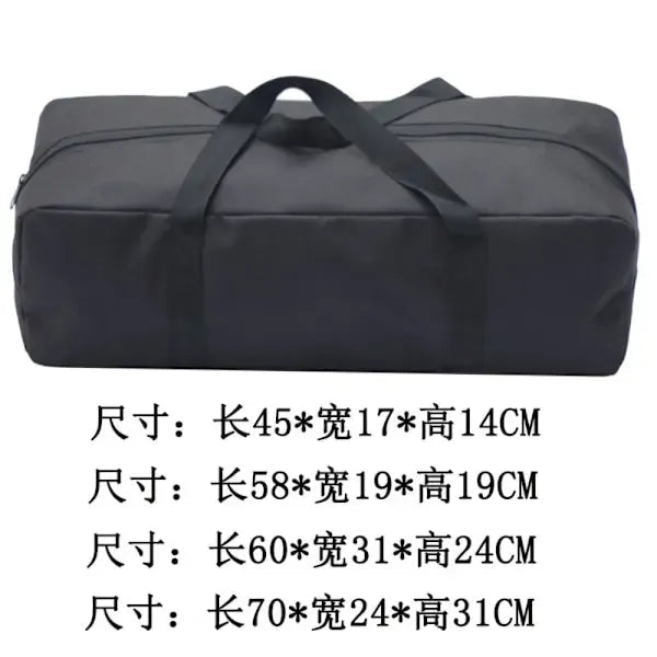 Large 600D Oxford BBQ Tool Storage Bag with Zipper and Carry Handles 70 x 24 x 31 cm - Black - Home & Garden > BBQ > BBQs & Accessories - Rivercity House & Home Co. (ABN 18 642 972 209) - Affordable Modern Furniture Australia