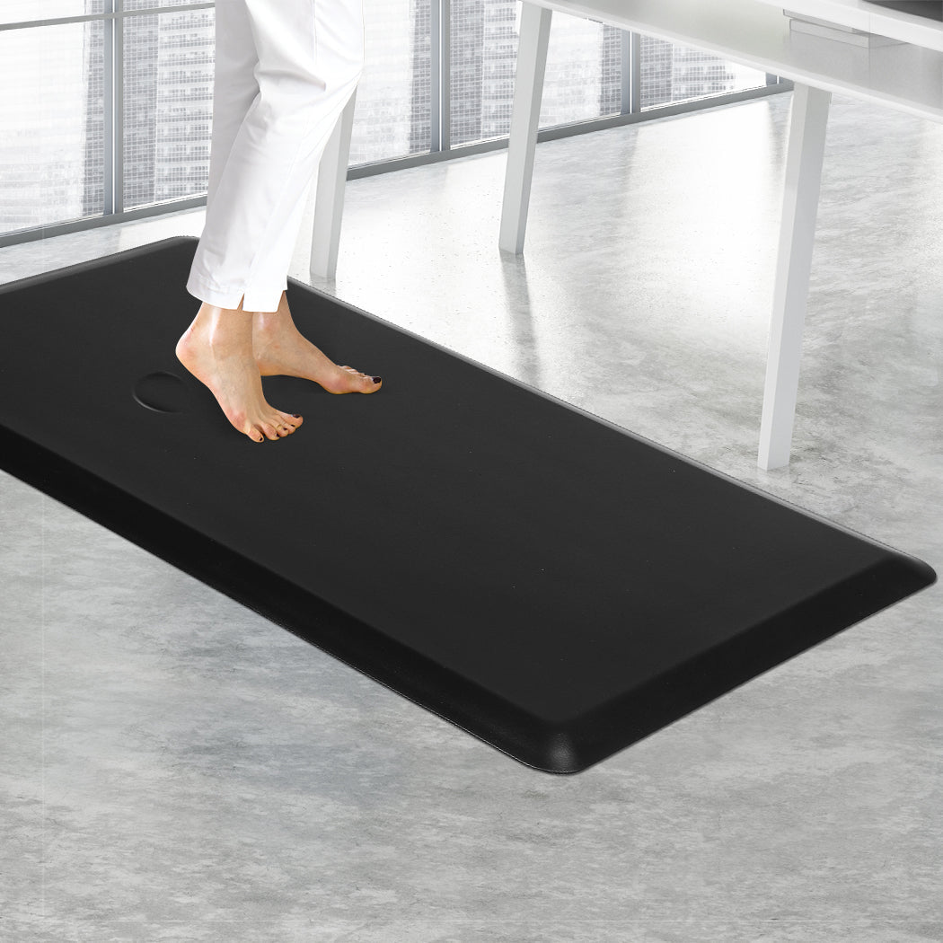 Large Anti Fatigue Standing Desk Mat 51x99cm - Black - Rivercity House & Home Co. (ABN 18 642 972 209) - Affordable Modern Furniture Australia