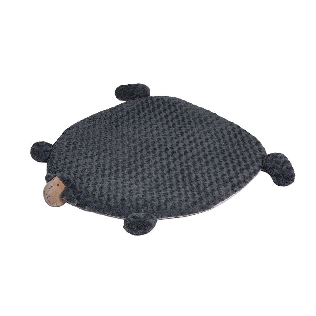 Large Calming Pet Bed with Squeaky Toys - Charcoal - Rivercity House & Home Co. (ABN 18 642 972 209) - Affordable Modern Furniture Australia