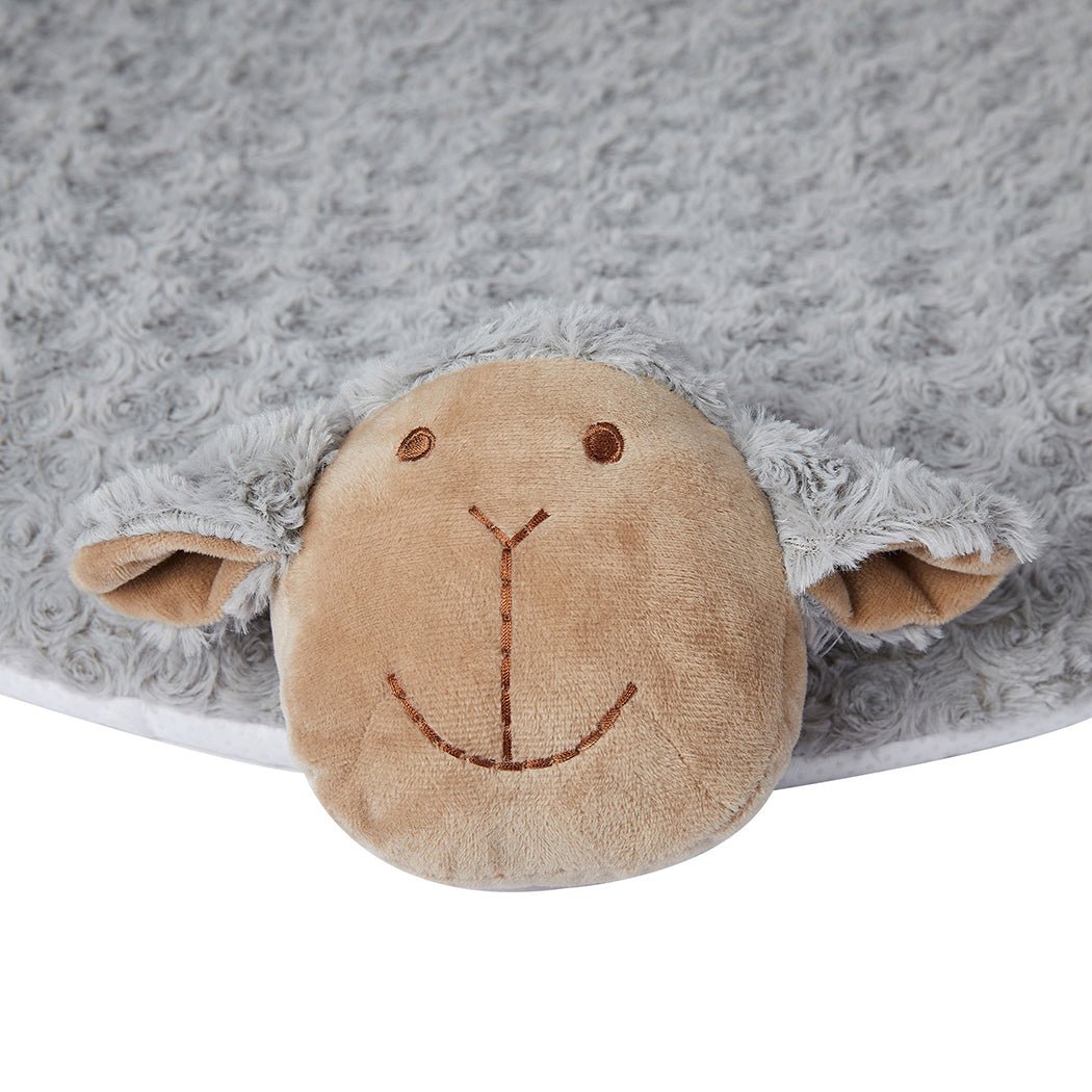 Large Calming Pet Bed with Squeaky Toys - Grey - Rivercity House & Home Co. (ABN 18 642 972 209) - Affordable Modern Furniture Australia