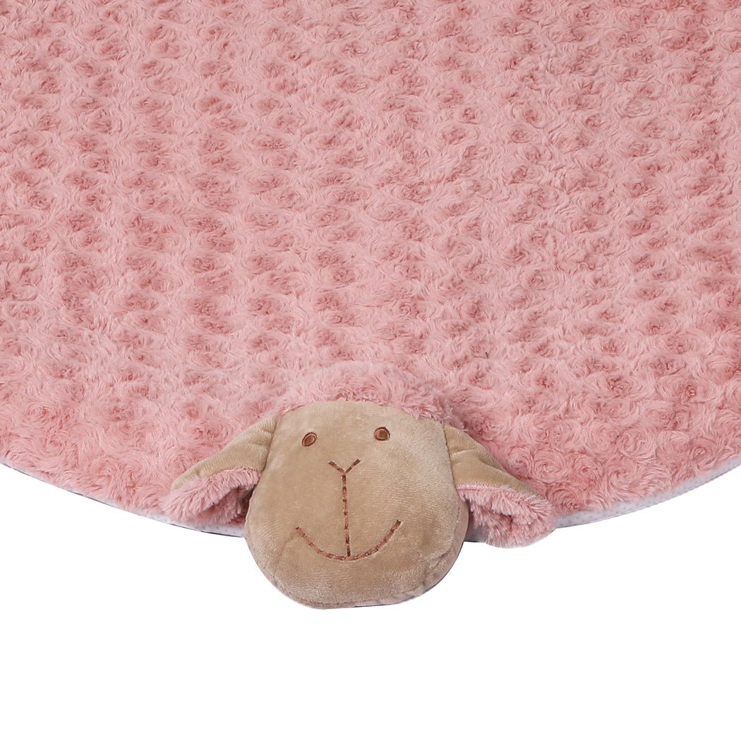 Large Calming Pet Bed with Squeaky Toys - Pink - Rivercity House & Home Co. (ABN 18 642 972 209) - Affordable Modern Furniture Australia