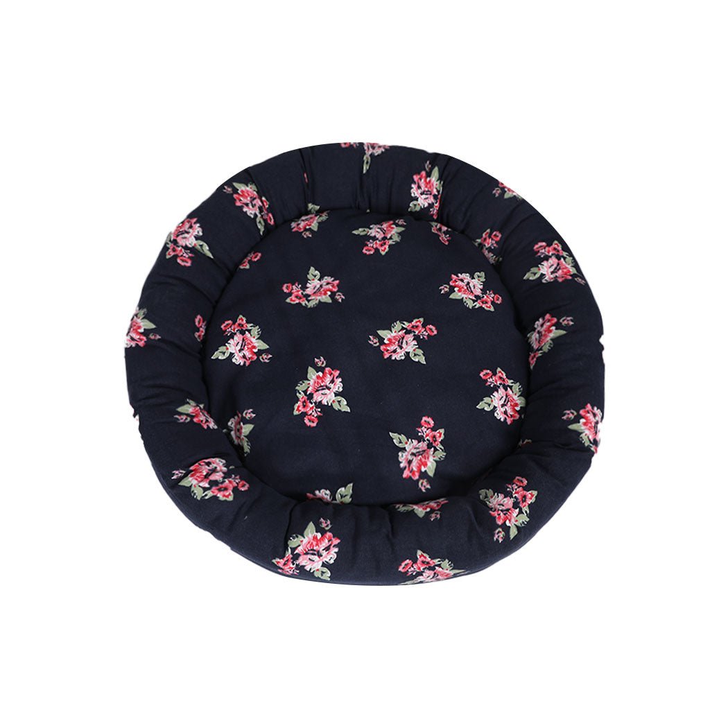 Large Dog Calming Washable Pet Bed - Navy - Rivercity House & Home Co. (ABN 18 642 972 209) - Affordable Modern Furniture Australia