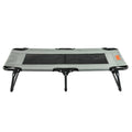 Large Foldable Elevated Dog Bed Trampoline - Grey