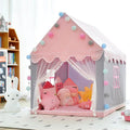 Large Kids Play Tent Wigwam Princess Castle - Pink
