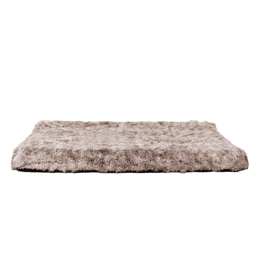 Large Memory Foam Dog Calming Bed Mat - Coffee - Rivercity House & Home Co. (ABN 18 642 972 209) - Affordable Modern Furniture Australia