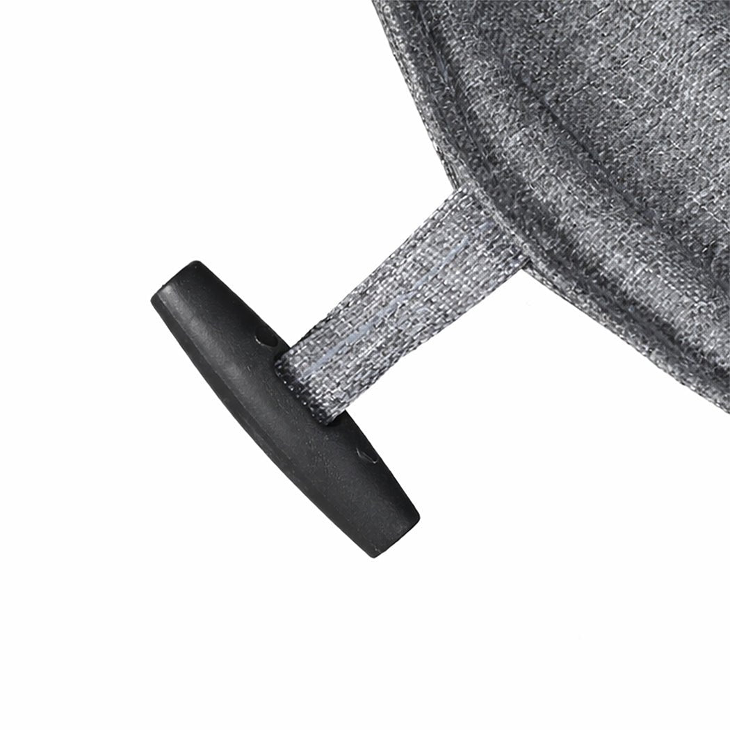 Large Modular Foldable Cat Tunnels 3 - Pcs Linen Tube Toys - Grey - Rivercity House & Home Co. (ABN 18 642 972 209) - Affordable Modern Furniture Australia