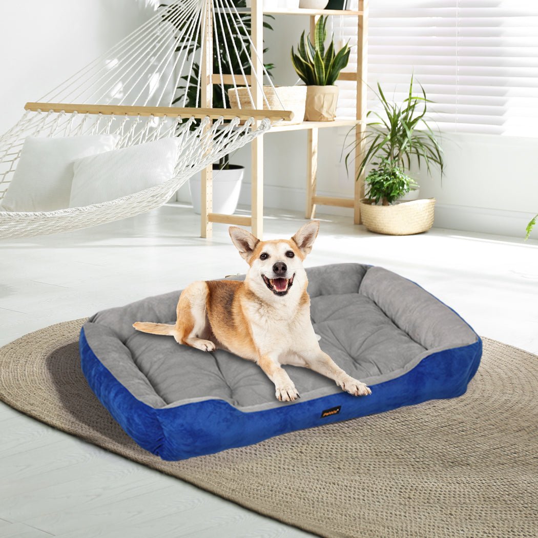 Large Pet Bed Mattress for Dogs and Cats - Navy - Rivercity House & Home Co. (ABN 18 642 972 209) - Affordable Modern Furniture Australia