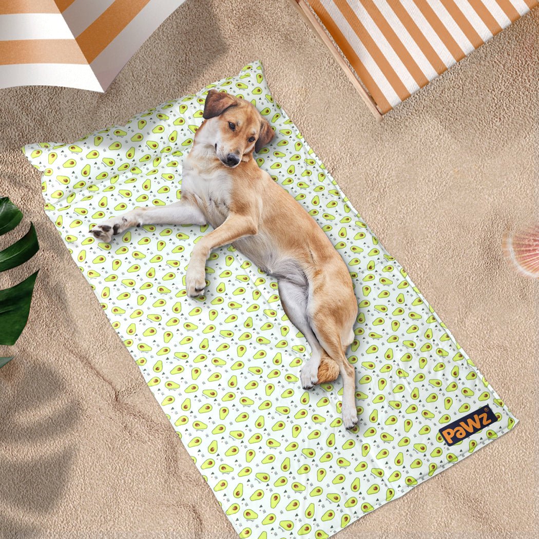 Large Pet Cooling Mat with Gel Pillow for Cats and Dogs - Blue - Rivercity House & Home Co. (ABN 18 642 972 209) - Affordable Modern Furniture Australia