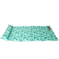 Large Pet Cooling Mat with Gel Pillow for Cats and Dogs - Blue