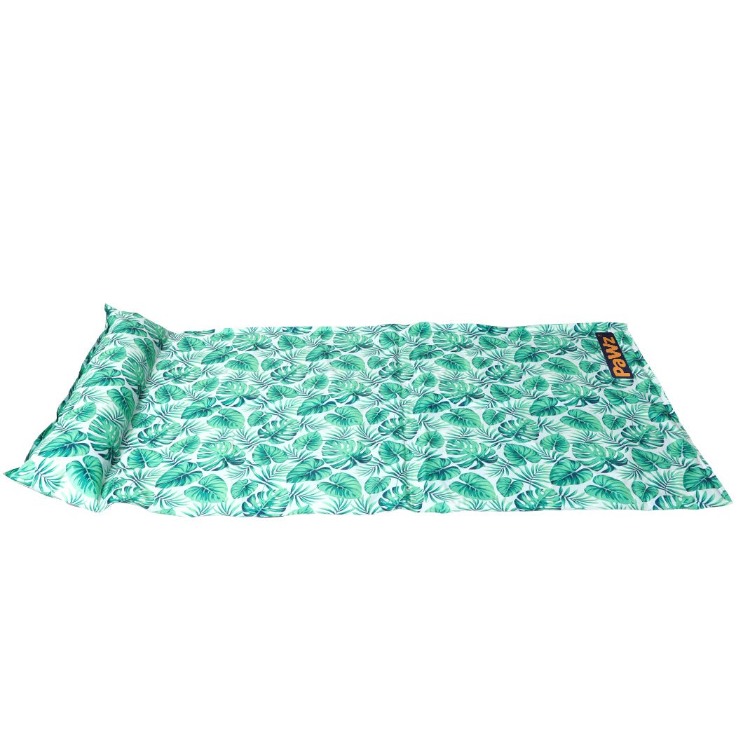 Large Pet Cooling Mat with Gel Pillow for Cats and Dogs - Blue - Rivercity House & Home Co. (ABN 18 642 972 209) - Affordable Modern Furniture Australia