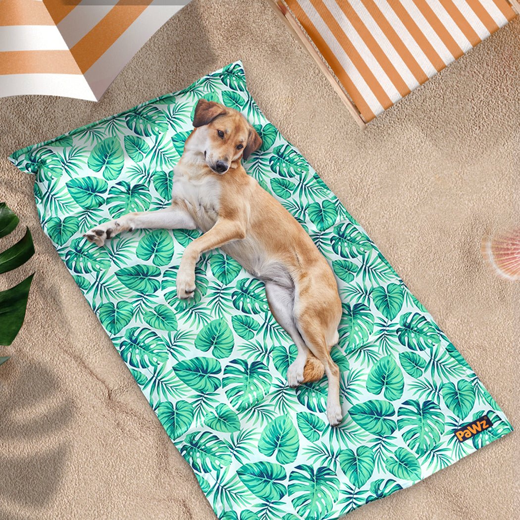 Large Pet Cooling Mat with Gel Pillow for Cats and Dogs - Blue - Rivercity House & Home Co. (ABN 18 642 972 209) - Affordable Modern Furniture Australia