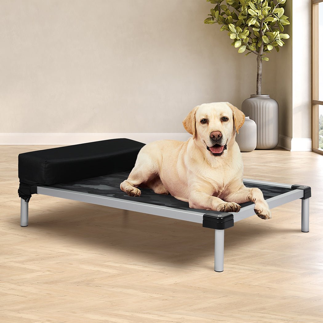 Large Pet Trampoline with Aluminium Frame - Camouflage - Rivercity House & Home Co. (ABN 18 642 972 209) - Affordable Modern Furniture Australia