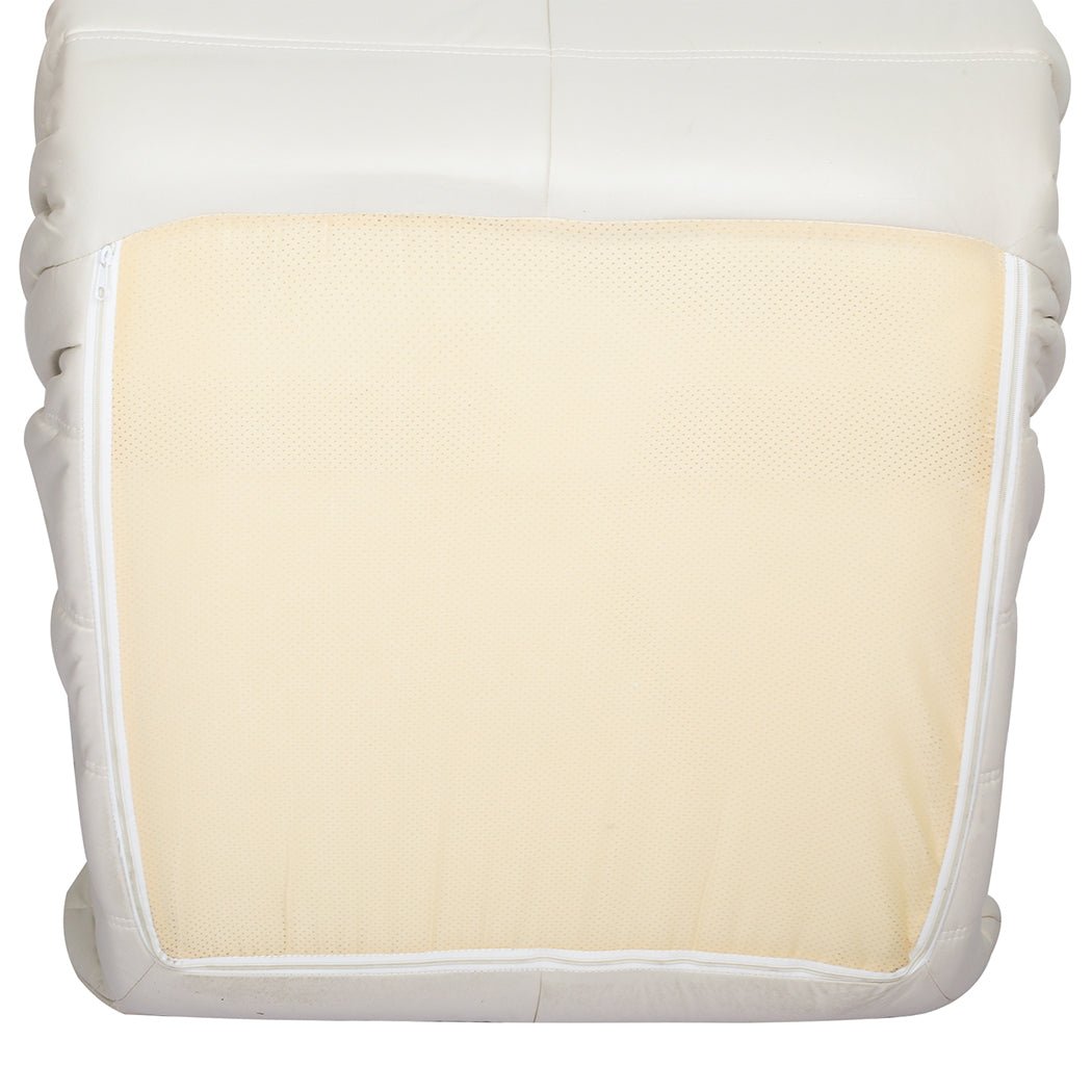 Leathaire Foam Floor Chair Caterpillar Sofa - Beige - Rivercity House & Home Co. (ABN 18 642 972 209) - Affordable Modern Furniture Australia