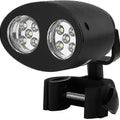 LED BBQ Grill Light with Touch Control and 360° Adjustable Clamp - Black