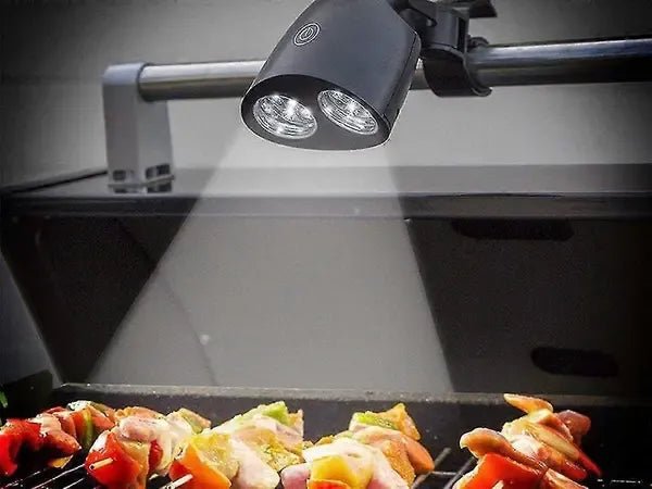 LED BBQ Grill Light with Touch Control and 360° Adjustable Clamp - Black - Home & Garden > BBQ > BBQs & Accessories - Rivercity House & Home Co. (ABN 18 642 972 209) - Affordable Modern Furniture Australia
