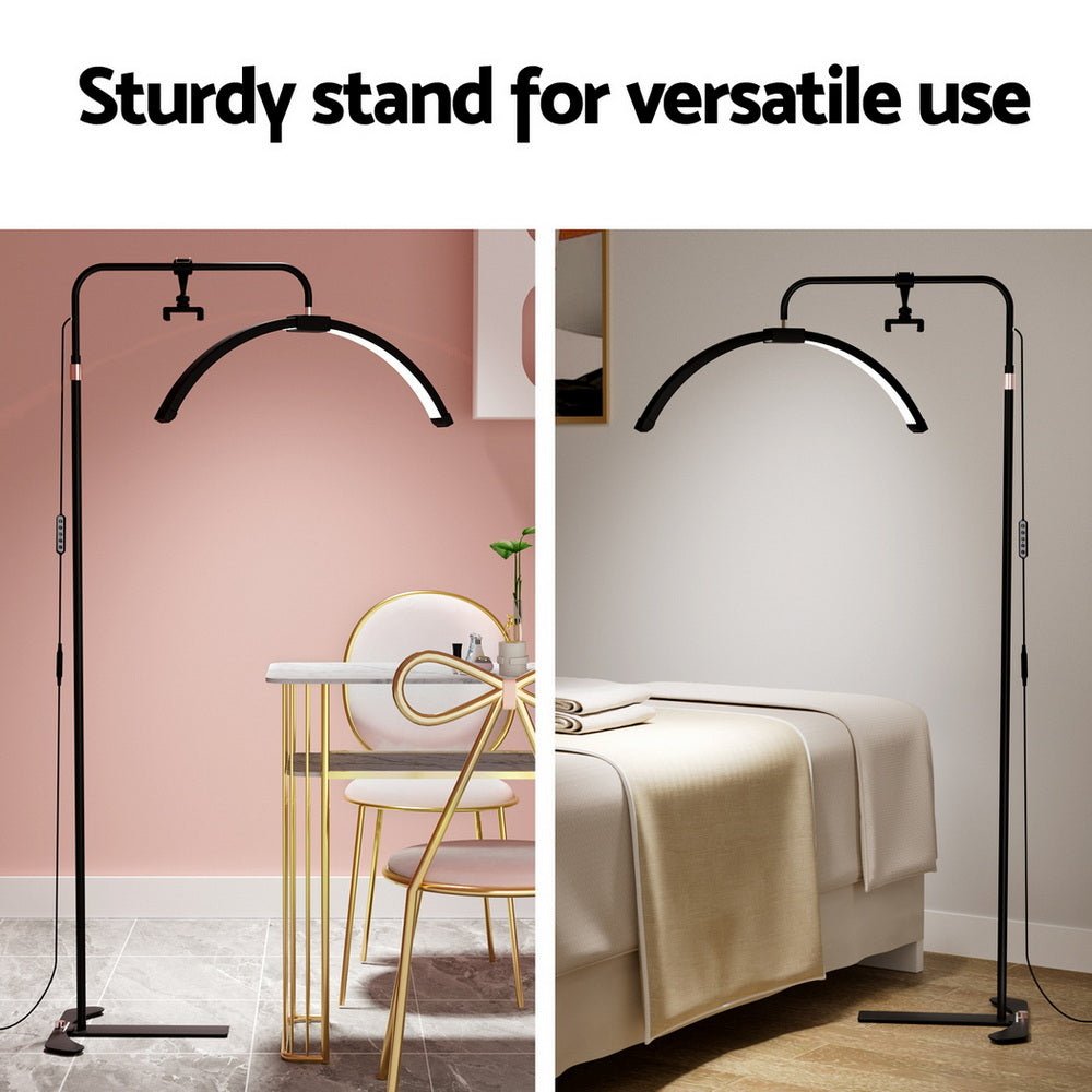 LED Beauty Light Half Moon Lamp Makeup Tattoo Eyelash Extensions Salon - Health & Beauty > Makeup > Makeup Mirrors - Rivercity House & Home Co. (ABN 18 642 972 209) - Affordable Modern Furniture Australia