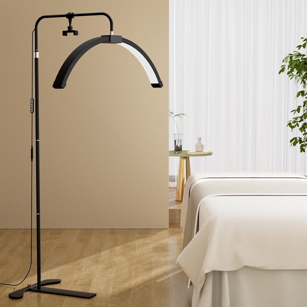 LED Beauty Light Half Moon Lamp Makeup Tattoo Eyelash Extensions Salon - Health & Beauty > Makeup > Makeup Mirrors - Rivercity House & Home Co. (ABN 18 642 972 209) - Affordable Modern Furniture Australia