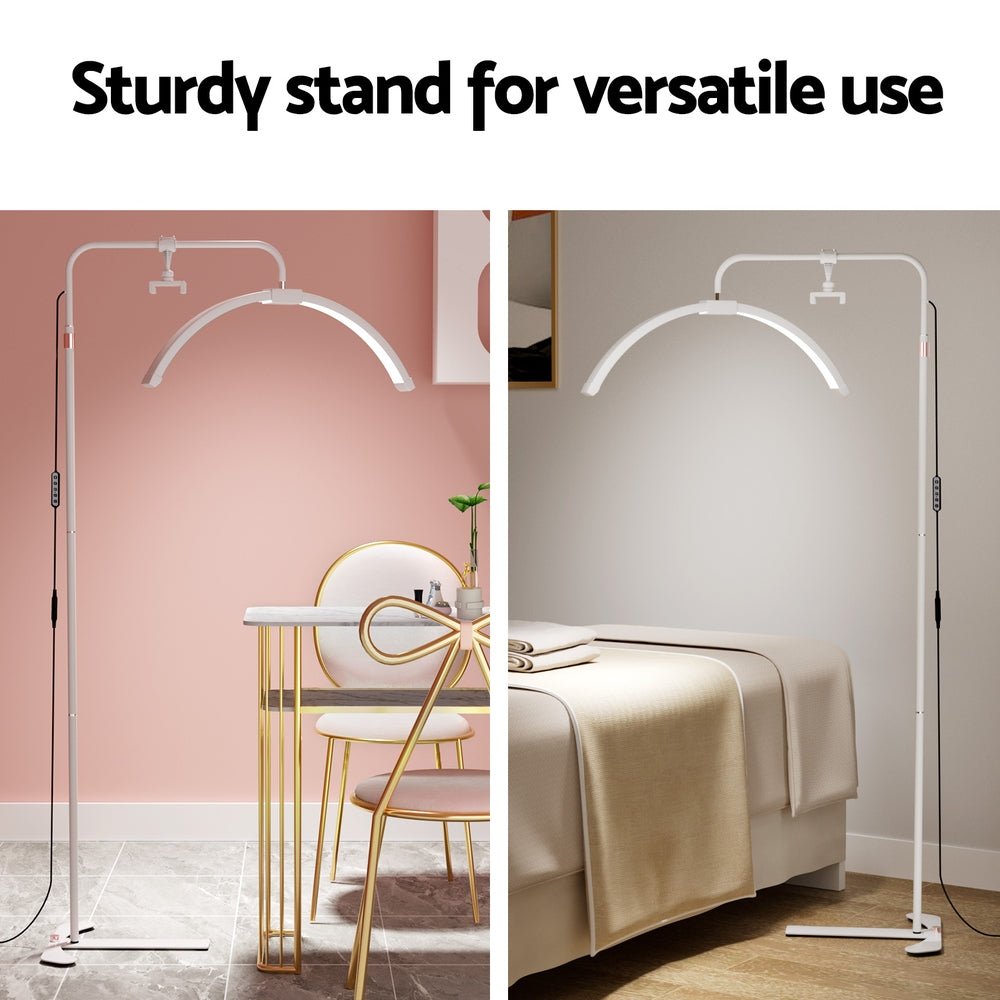 LED Beauty Light Half Moon Lamp Makeup Tattoo Eyelash Extensions Salon - Health & Beauty > Makeup Mirrors - Rivercity House & Home Co. (ABN 18 642 972 209) - Affordable Modern Furniture Australia