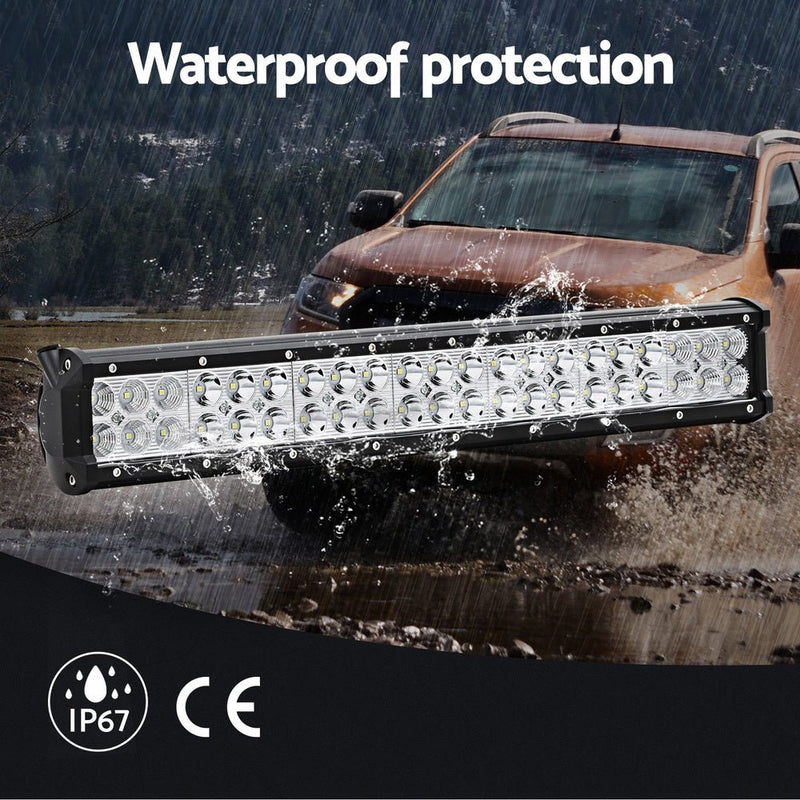 LED Driving Light 20 Inch Flood Spot Light Bar Driving Lamp Offroad Truck - Auto Accessories > Lights - Rivercity House & Home Co. (ABN 18 642 972 209) - Affordable Modern Furniture Australia