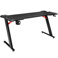 LED Gaming Desk 140CM - Black