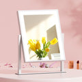 LED Makeup Mirror Hollywood Standing Mirror White