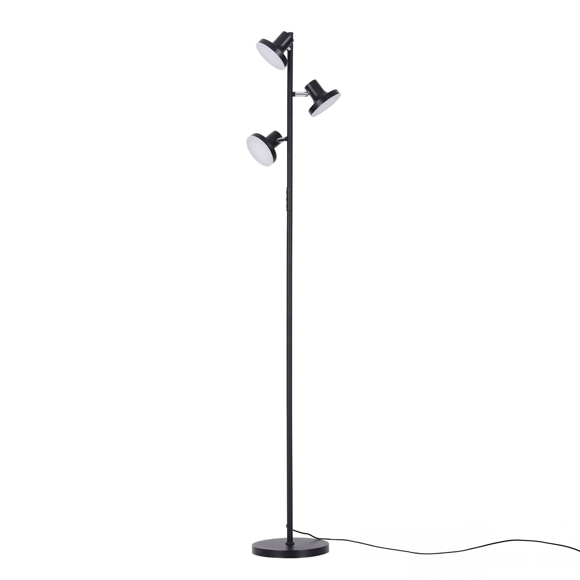 LED Tree Floor Lamp, 36W Modern Dimmable Standing Lamp with Remote & Touch Control, 4 Color Temperatures, 3 Rotatable LED Light Floor Lamps for Living Room, Bedroom, Office - Home & Garden > Lighting > Floor Lamps - Rivercity House & Home Co. (ABN 18 642 972 209) - Affordable Modern Furniture Australia