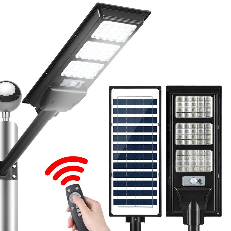 Leier 240 LED Solar Street Light Flood Motion Sensor Remote - Home & Garden > Garden Lights - Rivercity House & Home Co. (ABN 18 642 972 209) - Affordable Modern Furniture Australia