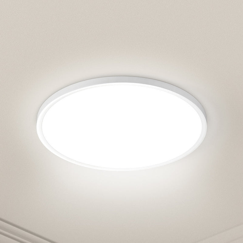 Leier Ceiling Light LED Round 42W Ultra - THIN 5CM Oyster Lamp Modern Cool/Warm - Home & Garden > Lighting > Ceiling Lights - Rivercity House & Home Co. (ABN 18 642 972 209) - Affordable Modern Furniture Australia