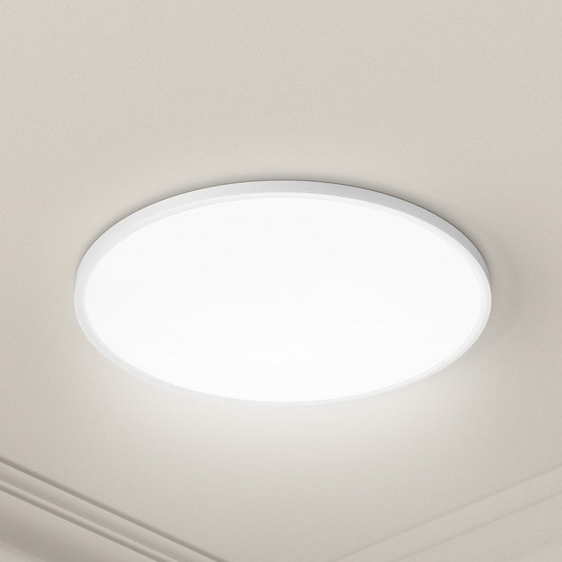 Leier Ceiling Light LED Round 46W Ultra - THIN 5CM Oyster Lamp Modern Cool/Warm - Home & Garden > Lighting > Ceiling Lights - Rivercity House & Home Co. (ABN 18 642 972 209) - Affordable Modern Furniture Australia