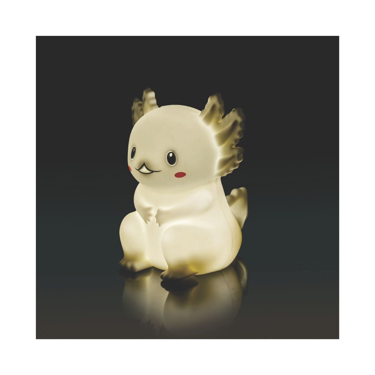 Lil' Dreamers Axolotl Soft Touch LED Light - White - Rivercity House & Home Co. (ABN 18 642 972 209) - Affordable Modern Furniture Australia