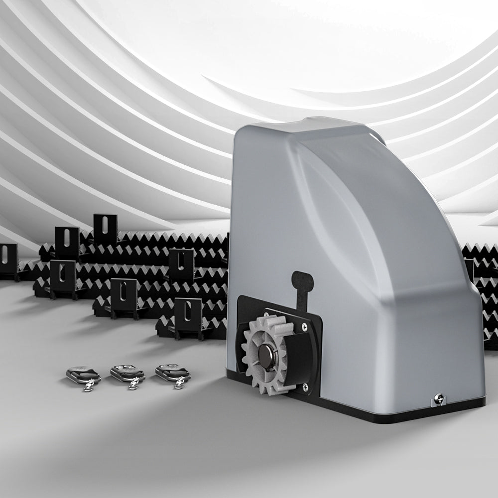 Lockmaster Automatic Sliding Gate Opener Kit Keypad 6M 800KG - Home & Garden > Gate Openers - Rivercity House & Home Co. (ABN 18 642 972 209) - Affordable Modern Furniture Australia