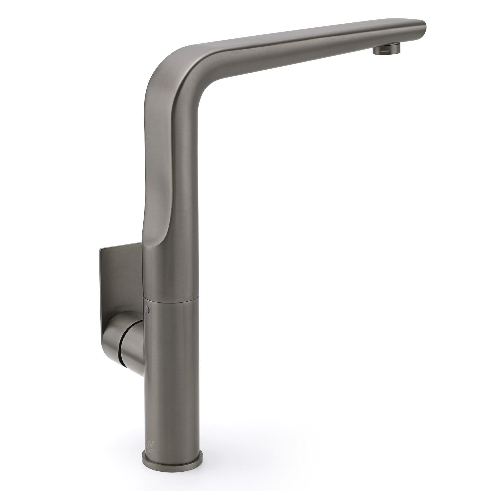 Luxury Gun Metal Round Kitchen Mixer Sink Tap Swivel Laundry Faucet Spout WELS - Furniture > Bathroom > Shower Heads & Screens - Rivercity House & Home Co. (ABN 18 642 972 209) - Affordable Modern Furniture Australia