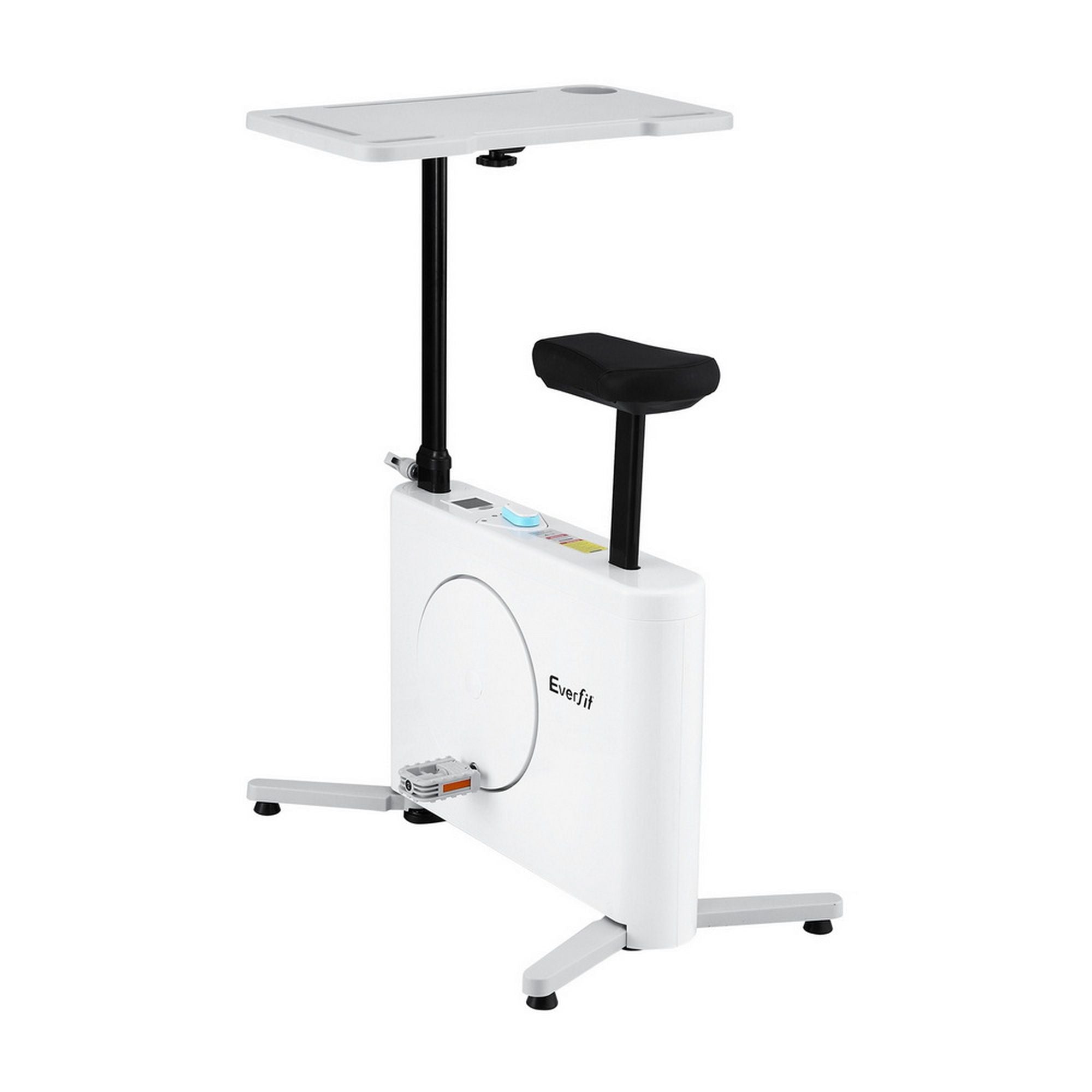 Magnetic Desk Exercise Bike with Tabletop for Home Workout - Black - Sports & Fitness > Exercise, Gym & Fitness > Exercise Bikes - Rivercity House & Home Co. (ABN 18 642 972 209) - Affordable Modern Furniture Australia