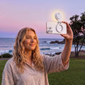 Magnetic Foldable LED Selfie Ring Light CRI95 - White