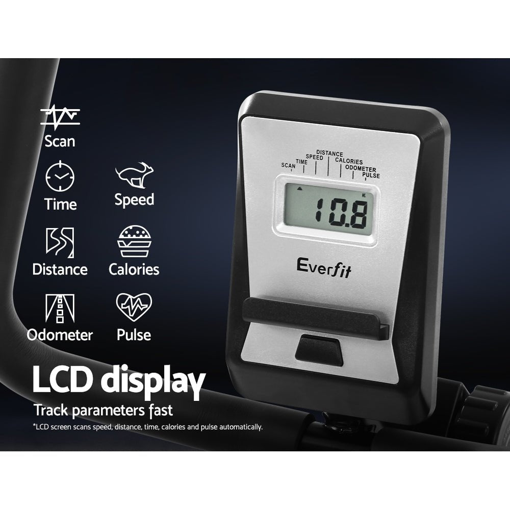 Magnetic Recumbent Exercise Bike Fitness Cycle Trainer - Rivercity House & Home Co. (ABN 18 642 972 209) - Affordable Modern Furniture Australia