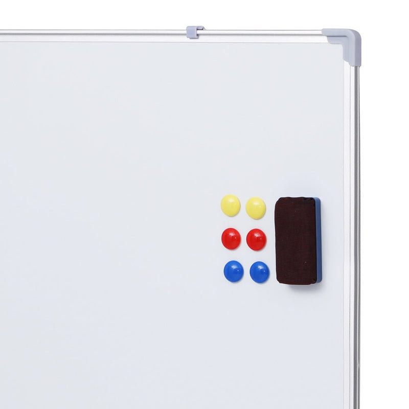 Magnetic Whiteboard 60x90cm Erase Board Marker Eraser Tray Home Office School - Home & Garden > Home & Garden Others - Rivercity House & Home Co. (ABN 18 642 972 209) - Affordable Modern Furniture Australia