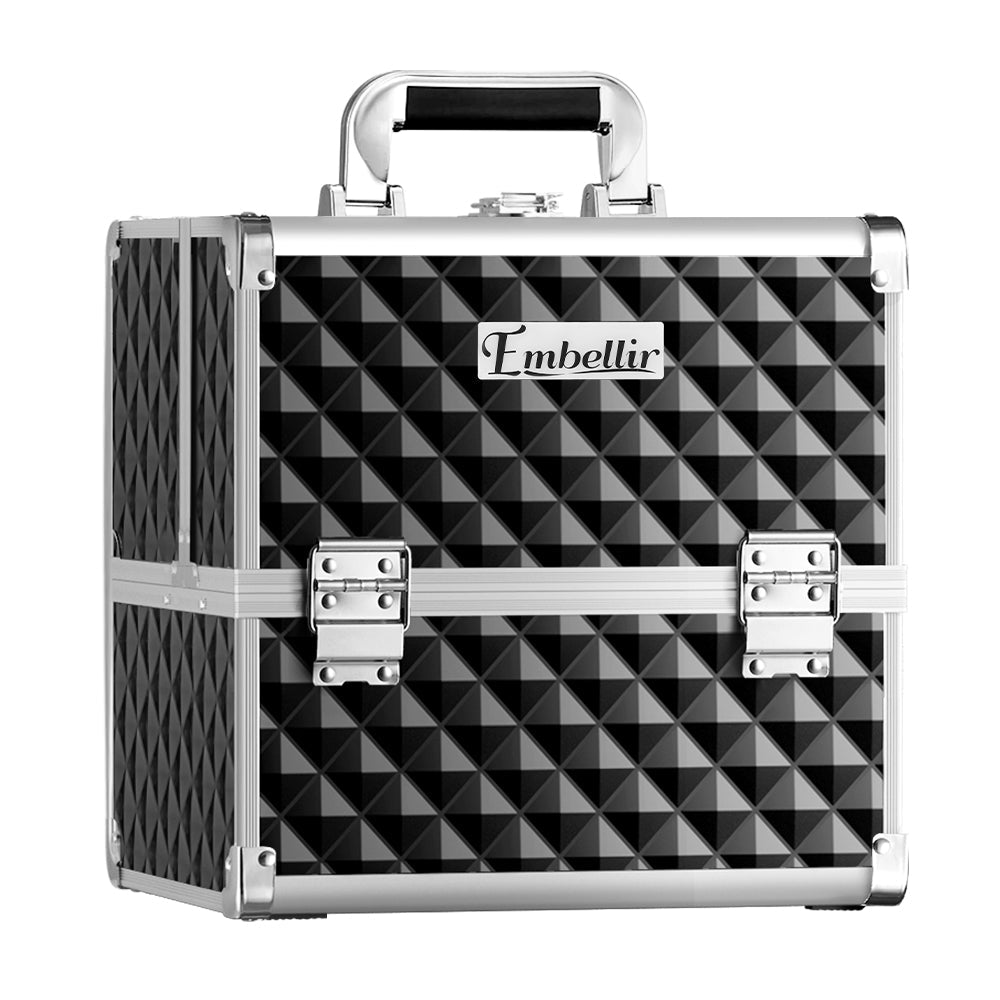Makeup Case Beauty Organiser Bag Travel Large Cosmetic Storage Portable - Health & Beauty > Cosmetic Storage > Cosmetic & Toiletry Bags - Rivercity House & Home Co. (ABN 18 642 972 209) - Affordable Modern Furniture Australia