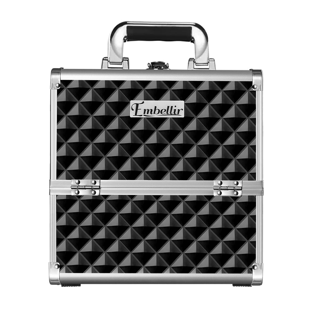 Makeup Case Beauty Organiser Bag Travel Large Cosmetic Storage Portable - Health & Beauty > Cosmetic Storage > Cosmetic & Toiletry Bags - Rivercity House & Home Co. (ABN 18 642 972 209) - Affordable Modern Furniture Australia