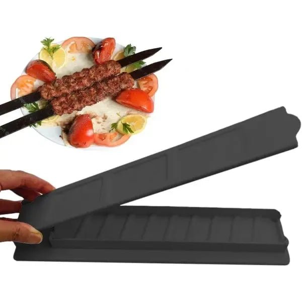 Manual Kebab Maker Press 28cm for BBQ, Camping & Garden Parties - Home & Garden > BBQ > BBQ Tools - Rivercity House & Home Co. (ABN 18 642 972 209) - Affordable Modern Furniture Australia