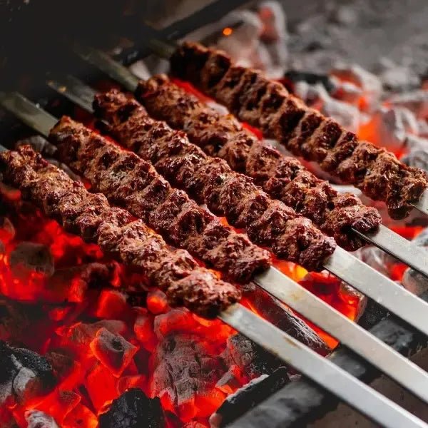 Manual Kebab Maker Press 28cm for BBQ, Camping & Garden Parties - Home & Garden > BBQ > BBQ Tools - Rivercity House & Home Co. (ABN 18 642 972 209) - Affordable Modern Furniture Australia