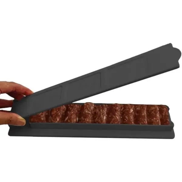 Manual Kebab Maker Press 28cm for BBQ, Camping & Garden Parties - Home & Garden > BBQ > BBQ Tools - Rivercity House & Home Co. (ABN 18 642 972 209) - Affordable Modern Furniture Australia