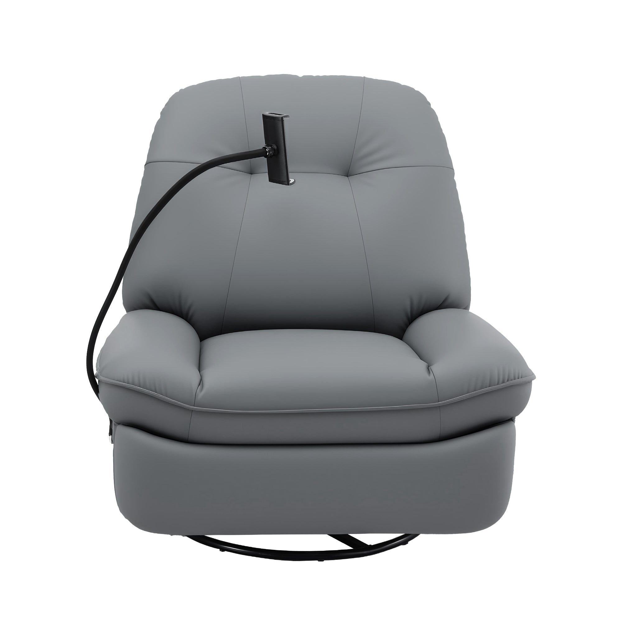 Manual Swivel Rocker Recliner with USB Ports Rocking Chair Nursery Sofa Lounge - Furniture > Bar Stools & Chairs > Arm Chairs & Recliners - Rivercity House & Home Co. (ABN 18 642 972 209) - Affordable Modern Furniture Australia