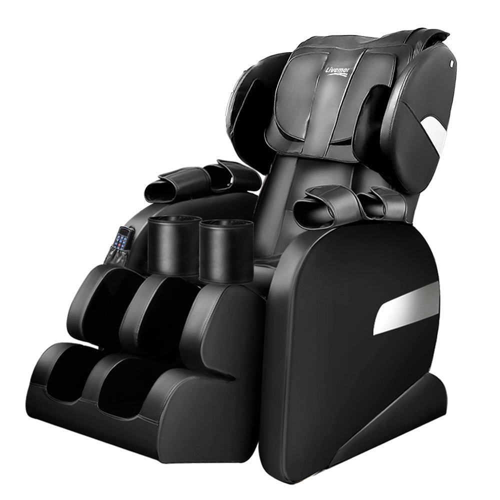 Massage Chair Electric Recliner 22 Nodes Massager Belmue - Furniture > Bar Stools & Chairs > Massage Chairs - Rivercity House & Home Co. (ABN 18 642 972 209) - Affordable Modern Furniture Australia