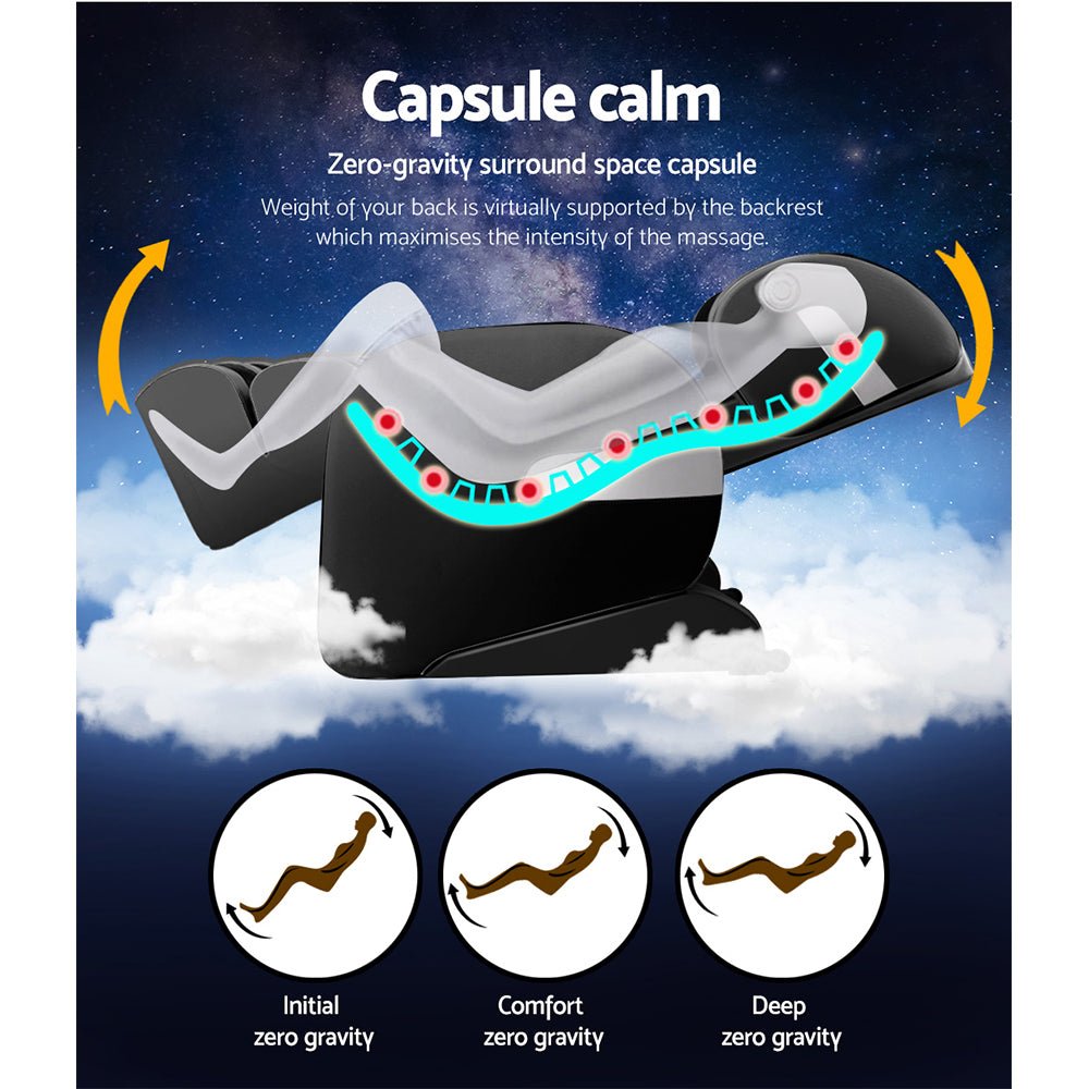 Massage Chair Electric Recliner 22 Nodes Massager Belmue - Furniture > Bar Stools & Chairs > Massage Chairs - Rivercity House & Home Co. (ABN 18 642 972 209) - Affordable Modern Furniture Australia