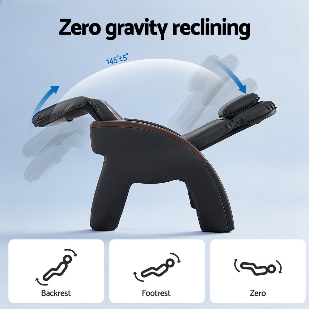 Massage Chair Electric Recliner Home Massager ARIA - Furniture > Bar Stools & Chairs > Massage Chairs - Rivercity House & Home Co. (ABN 18 642 972 209) - Affordable Modern Furniture Australia