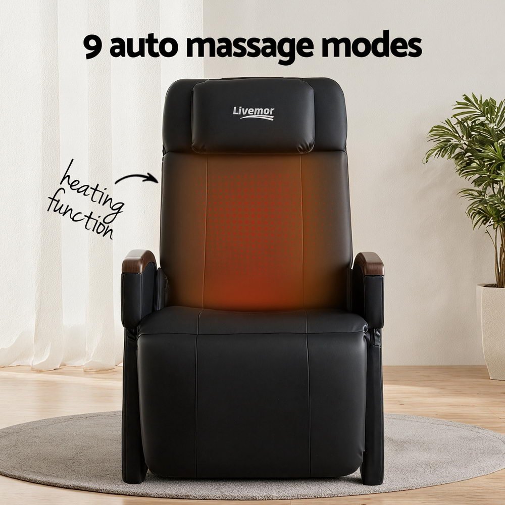 Massage Chair Electric Recliner Home Massager ARIA - Furniture > Bar Stools & Chairs > Massage Chairs - Rivercity House & Home Co. (ABN 18 642 972 209) - Affordable Modern Furniture Australia