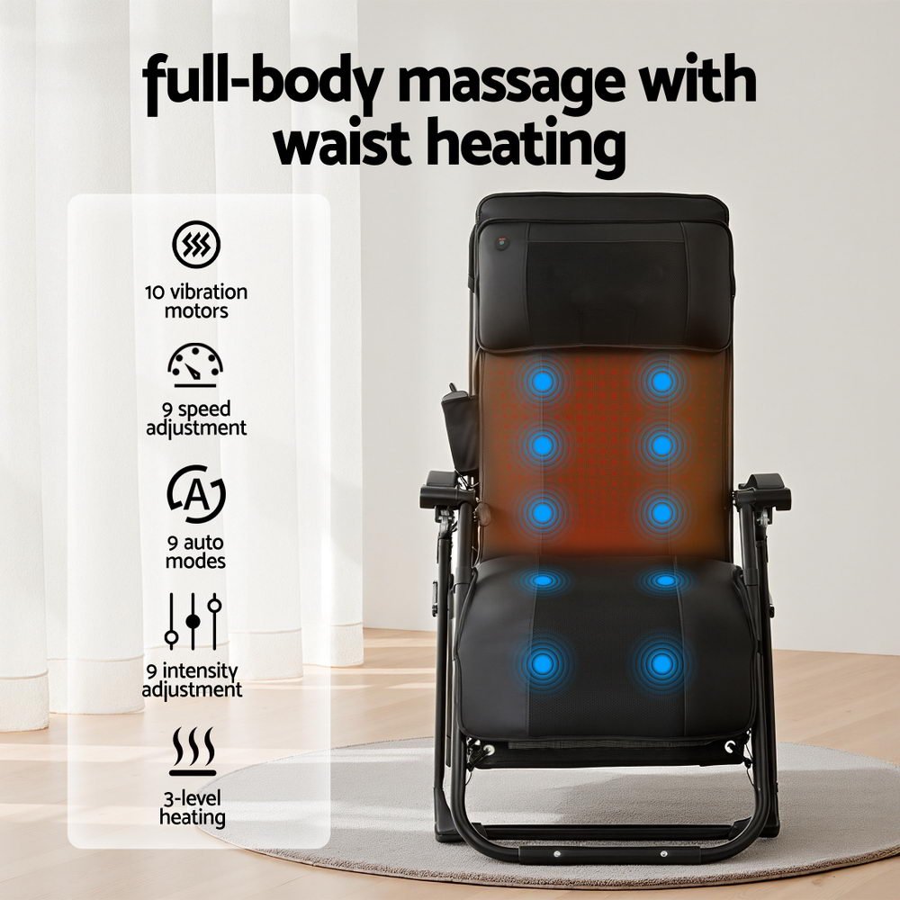 Massage Chair Electric Recliner Home Massager AYAN - Furniture > Bar Stools & Chairs > Massage Chairs - Rivercity House & Home Co. (ABN 18 642 972 209) - Affordable Modern Furniture Australia